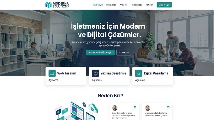 işletmeniz için özel bir websitesi yaparım