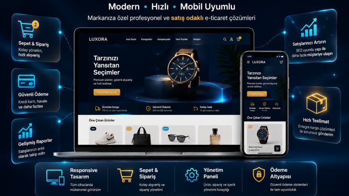 işinizi büyüten profesyonel web ve e-ticaret sitesi yaparım