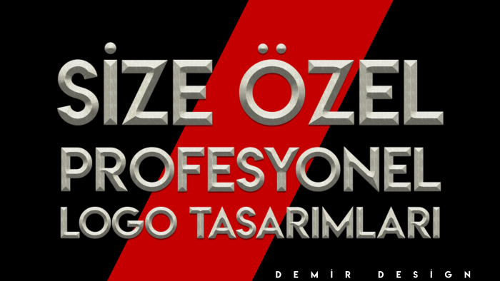 sizi ve firmanızı yansıtan logolar yapabilirim