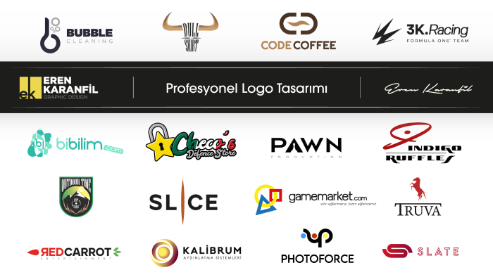 profesyonel ve estetik logo tasarımı yaparım