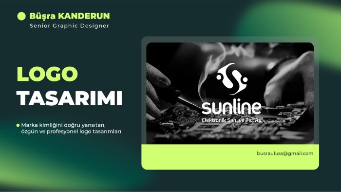 markalara özel sade ve güçlü logo tasarımları yaparım