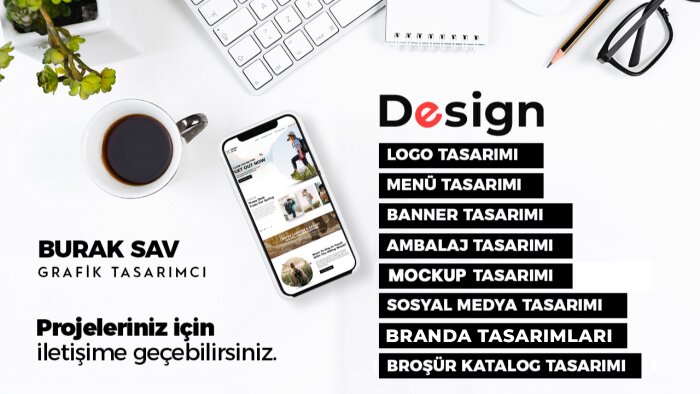 grafik tasarım işlerinizi profesyonel şekilde takip ederim