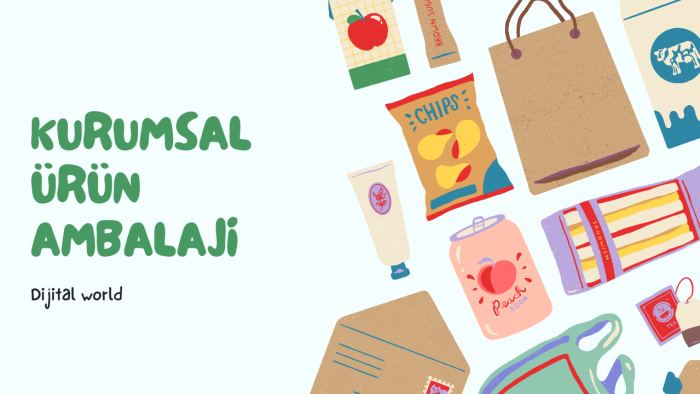 sizin için paket ve ambalaj tasarlıyorum