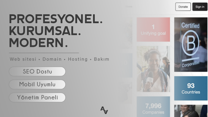 şirketiniz için kurumsal bir web sitesi oluşturabilirim