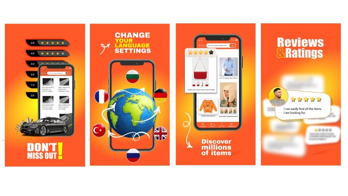 google play ve apple store uygulama görseli yaparım