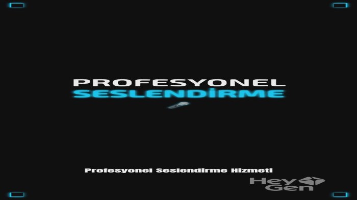 yapay zekayla seslendirme yapabilirim