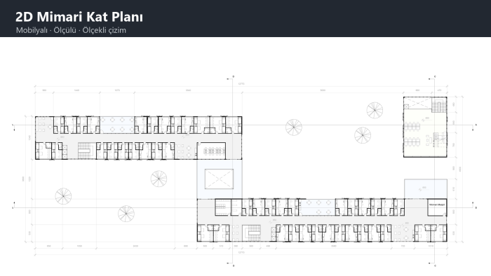 emlak ilanınız için 2D ve 3D kat planı çizerim