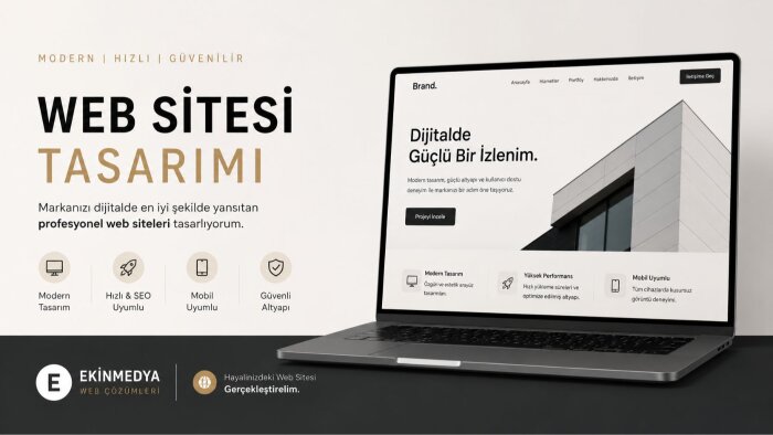 sizin için profesyonel web sitesi kurarım