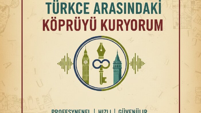 çevirmenlik yapıyorum