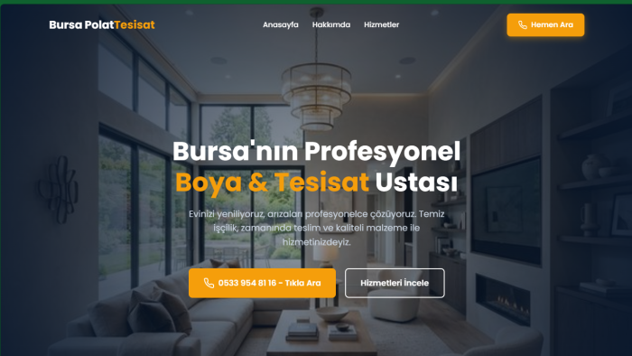 profesyonel ve modern kurumsal web sitesi yapıyorum