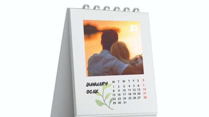 kişiye özel takvim yapabilirim