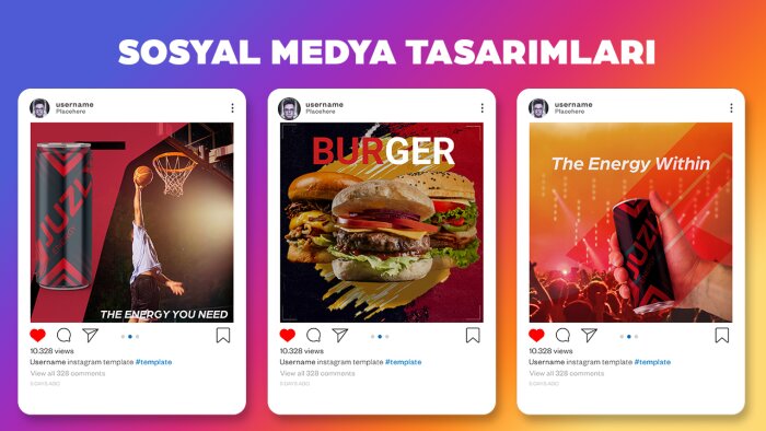 dikkat çekici ve kaliteli sosyal medya tasarımları yaparım