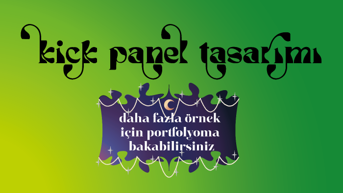 size ve yayınlarınıza hitap eden paneller hazırlayabilirim