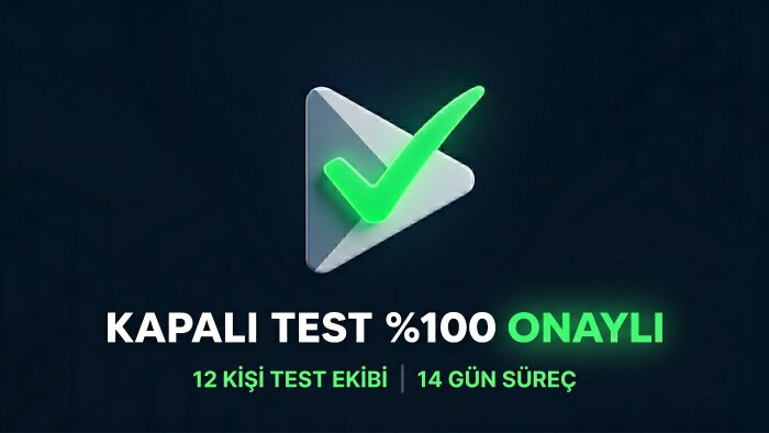 google play console kapalı test onay hizmeti sağlarım