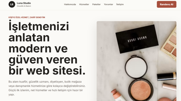 ihtiyacınıza özel dinamik ve hızlı web siteleri tasarlarım