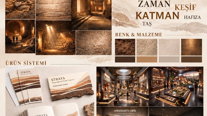 Photoshop ile mimari sunum ve konsept paftası hazırlarım