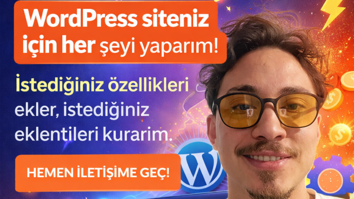 wordpress siteniz için istediğiniz eklentiyi yapabilirim