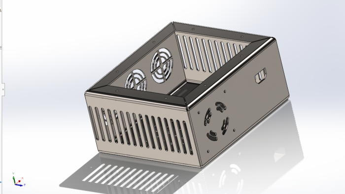 CAD/CAM programı ile endüstriyel 3D tasarım yapıyorum