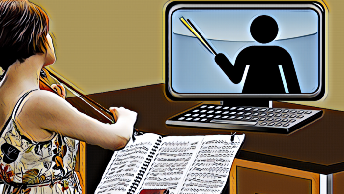 online keman ve piyano dersleri verebilirim