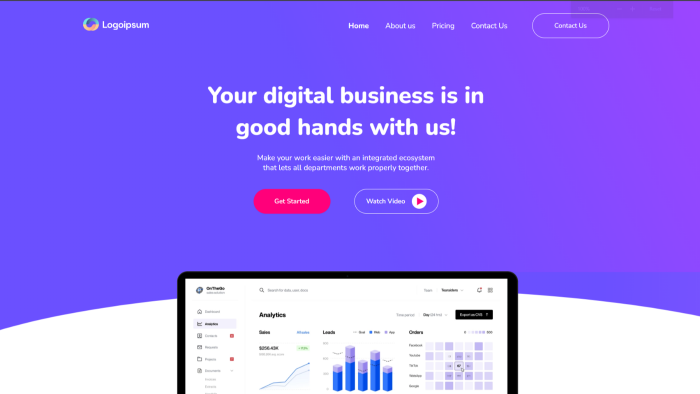 modern ve minimal harika website yaparım