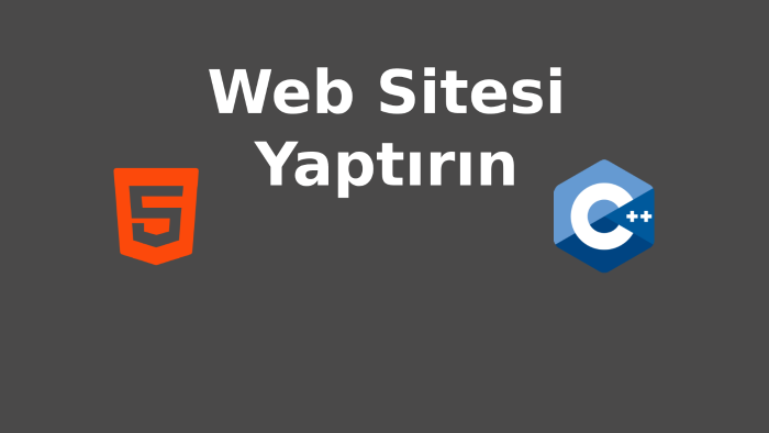 sizler için web sitesi hazırlayabilirim