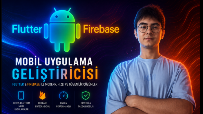 sıfırdan flutter ve firebase ile mobil uygulama yaparım