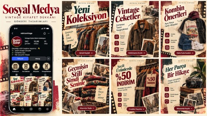 özgün, kaliteli sosyal medya tasarımları yaparım
