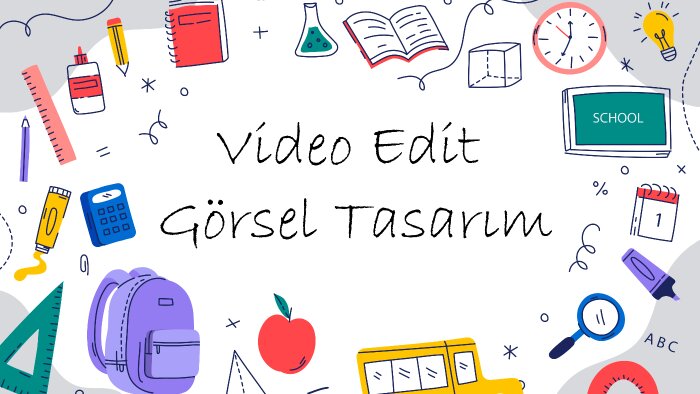 video slayt tasarım yapabilirim