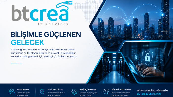 işletmeniz için güvenilir IT çözümleri üretirim