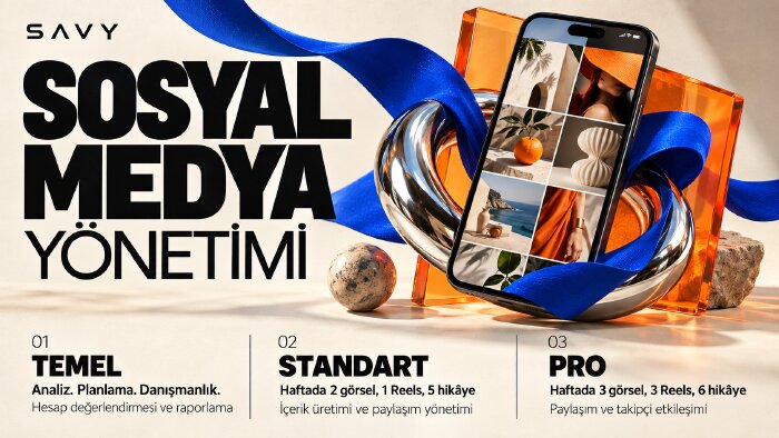 markanızın sosyal medyasını A'dan Z'ye yönetirim