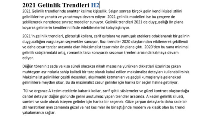 ürünleriniz için  profesyonel içerik metinleri yazabilirim