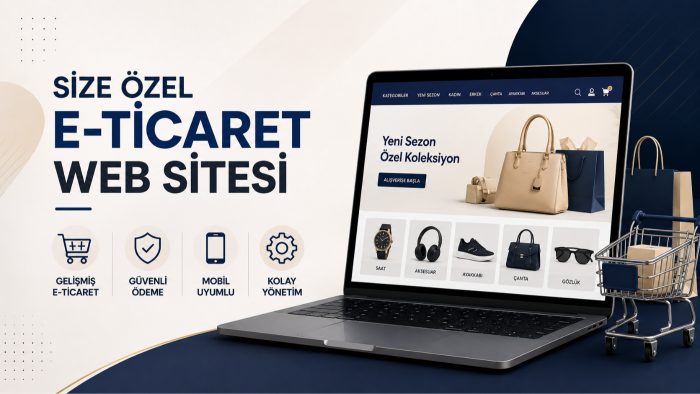 sizin için özel kodlama e-ticaret sitesi yapabilirim