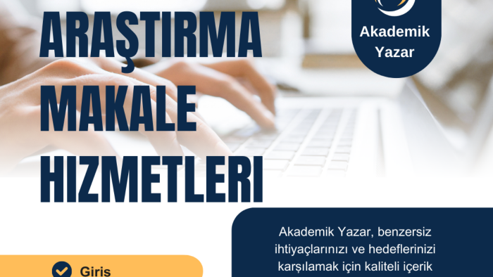 araştırma makalesi yazabilirim