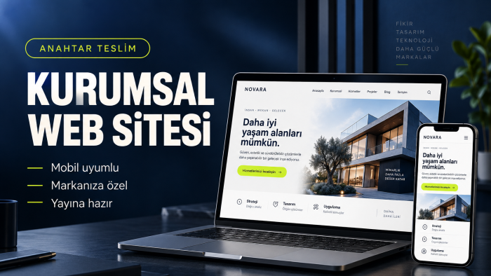 işletmenize anahtar teslim kurumsal web sitesi hazırlarım