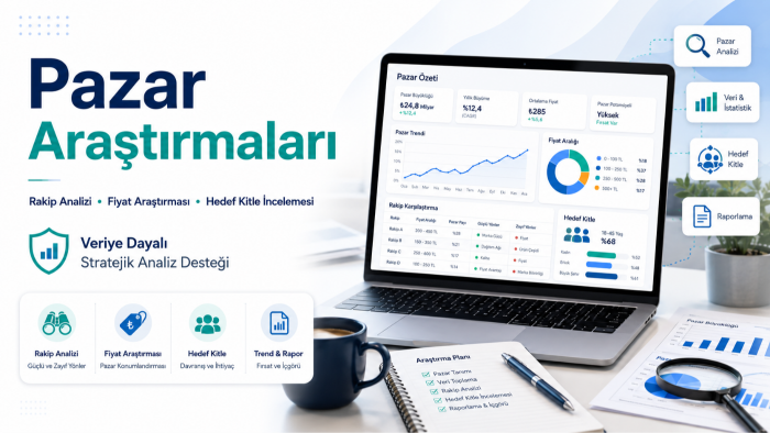 işletmeniz için profesyonel pazar ve rakip araştrmsı yaparım