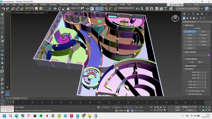 3ds Max ile Autocad planlarınızı 3 boyutlu hâle getiriyorum
