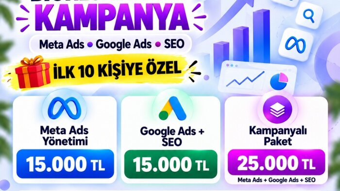 ürünlerinizin dijitalde doğru kitleye ulaşmasını sağlarım