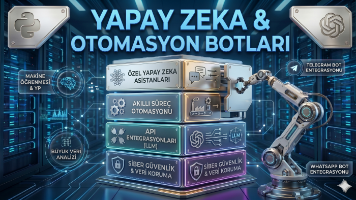 size özel yapay zeka ve otomasyon botları kodlarım