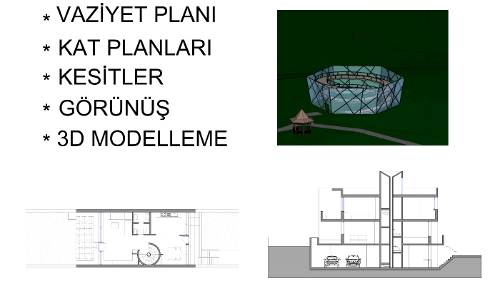 Autocad ya da eskiz çizimleri yaparım