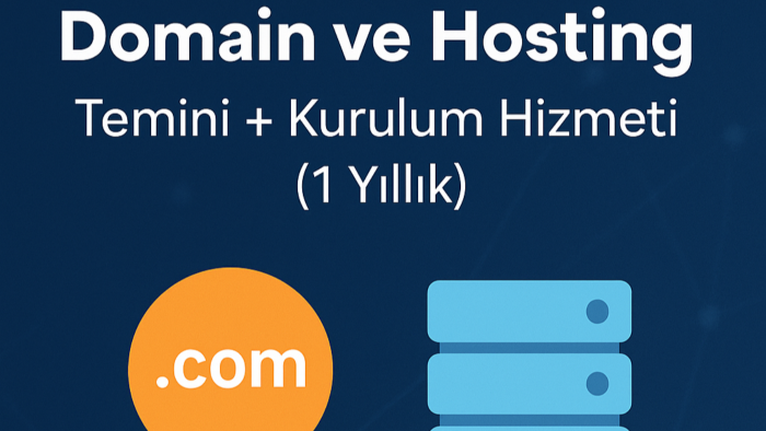 alan adı ve hosting sağlama ve kurulumu hizmeti veriyorum