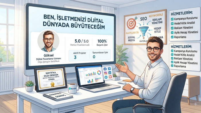 reklam kampanyalarınızı kurar ve yönetirim