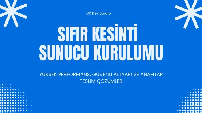 websiteniz için sunucu kurulumu yaparım