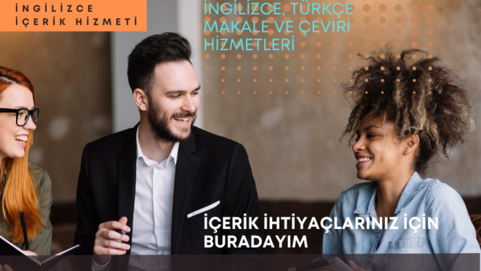 İngilizce içerik oluştururum