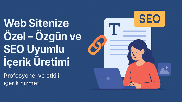 web sitenize özel ilginç ve SEO uyumlu içerikler yazabilirim