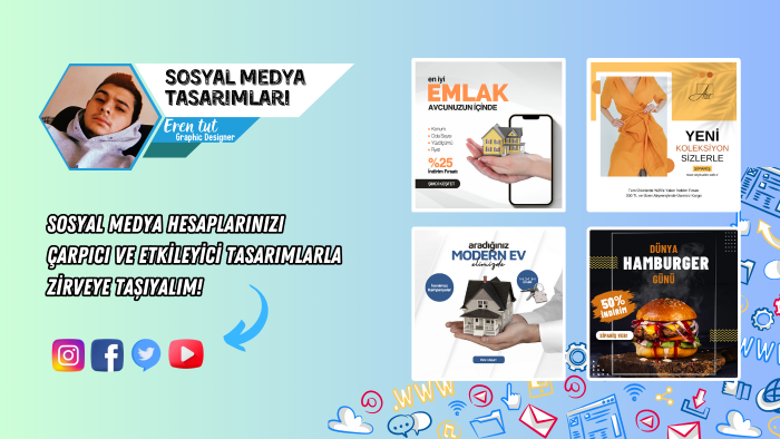 sosyal medya tasarımları yaparım