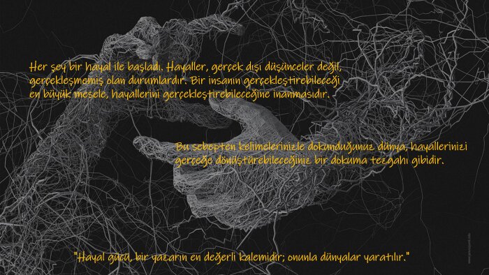 senaryolarınızı yazabilirim