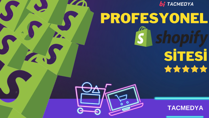 Shopify websitesi sizin için kurabilirim