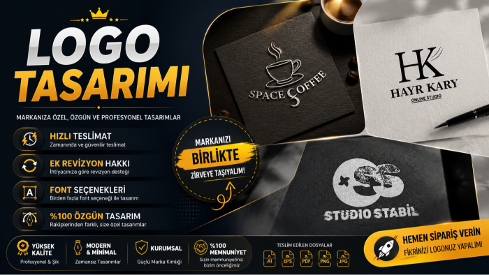 markanıza uygun profesyonel logo yapabilirim