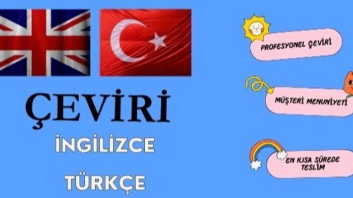 İngilizce-Türkçe çeviri yaparım