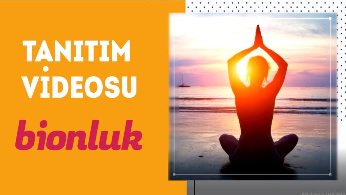 sizin için tanıtım videosu yaparım